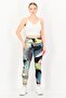 Women Sportswear Fit Training Leggings, Multicolor - 3