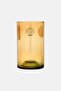 Tealight Glass Candle Holder 720 ml, Light Brown