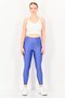 Women Sportswear Fit Pull On Training Leggings, Light Lavender - 2