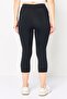 Women Sportswear Fit Training Capri Leggings, Black - 4