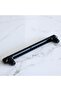 Furniture Drawer Kitchen Cabinet Cupboard Handles Cover Handle Knob Black Metal Handle 128 mm 12.8 cm - 4