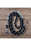 Oltu Stone Prayer Beads Barley Model 6–9 mm Original Stone Classic - 2