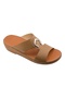 A E T Arabic Sandals For Men | Outdoor Mens Slippers | Open Toe | Genuine Milled Leather with Buckle - 2