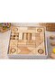 Large Wooden Building Blocks 64 Pieces – Premium Natural Educational Logic Game (3+ Years) - 3