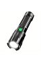 Multi-Function Tactical Flashlight (with Magnifier, Whistle, Window Breaker) - 2