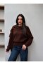 Knitted sweater with shawl detail - 2