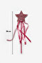 Pink Star Figured Tasseled Party Wand - 3