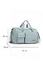 . Unisex Large Travel Fitness Hand and Sports Bag with Shoe Compartment, Strap and Functional Pockets - 2