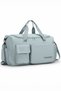 . Unisex Large Travel Fitness Hand and Sports Bag with Shoe Compartment, Strap and Functional Pockets