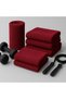 1 Piece 50X90 cm Hand and Face Towel Barber Towel Sports Towel Burgundy