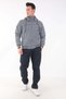 Inside Is Polar Twill Fabric Hooded Large Size Men's Tracksuit Set 4167