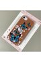 For iPhone 7/8/Se 2020 2022 Compatible Leather Texture Anti Fall Soft Silicone Phone Case Butterfly