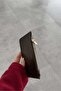 Faux Leather Wallet with Shiny Nomu Card Holder Detail - 3