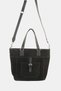 Women's Genuine Suede Leather Hand and Shoulder Bag - 2
