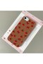 Phone Case Compatible with iPhone 7/8/Se 2020 2022 Leather Texture Anti Fall Soft Silicone Cherry - 2