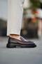 Vera brown men's leather shoes - 5