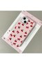 iPhone 15 Compatible Phone Case Leather Texture Anti Fall Soft Silicone Cherry - 2