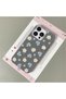 iPhone 14 Pro Compatible Leather Texture Anti Fall Soft Silicone Phone Case Flower