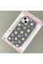 iPhone 15 Compatible Leather Texture Anti-Fall Soft Silicone Phone Case Flower
