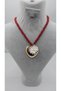 Triple Rope Heart and Sun Charm Brand Model Necklace - 5