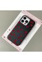 iPhone 15 Pro Max Compatible Phone Case Leather Texture Anti Fall Soft Silicone Cherry - 2