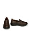 Genuine Leather Lightweight Sole Effective Against Heel Spurs Full Orthopedic Mother Shoes Brown - 5