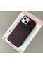 iPhone 13/14 Compatible Phone Case Leather Texture Anti Fall Soft Silicone Cherry - 2