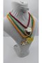 Triple Rope Heart and Sun Charm Brand Model Necklace - 4