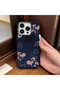 iPhone 15 Pro Compatible Leather Texture Anti-Fall Soft Silicone Phone Case Minnie - 2