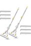 2 Sponge Mops with 6 Extra Refills