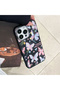iPhone 16 Compatible Phone Case Leather Texture Anti Fall Soft Silicone Butterfly - 8