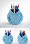 Desktop Pen Holder with Hooded Designs - 3
