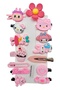 Girl's Pink Figured Buckle Set