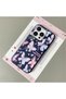 iPhone 16 Pro Max Compatible Phone Case Leather Texture Anti Fall Soft Silicone Butterfly - 2