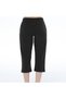 Women's Black Color Karyoka Stitched Capri (with Oversized Option) - 3