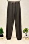 Lined mesh leg elastic organic pants - 2
