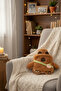 Brown Plush Hot Water Bag with Capybara Design - 2025 Trending Gift