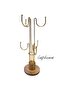 Gold Color Metal Cup Rack Countertop Coffee Cup Stand Cup Holder - 7