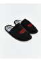 Black Stranger Things Embroidered Boys' Slippers