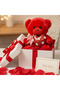 20 CM Soft Red Teddy Bear with Heart – Gift for Valentine’s, Birthday & Special Occasions - 2