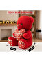 30 CM Soft Red Teddy Bear with Heart – Gift for Valentine’s, Birthday & Special Occasions - 7