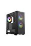 F16A650BBM 650W 80+ BR 3x ARGB FAN ATX 2xUSB3.0 حافظة ألعاب سوداء