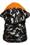 Unisex-Adult Hooded Backpack Kool Camouflage Neon Orange