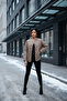 Light Bomber Jacket for Women with two Side Pockets at the front - 2