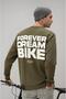 Men's Grimelange Colored Bike Themed Sweatshirt - 2