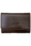 Genuine Leather Men's Card Holder with Magnetic Closure