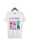 Huntrix Anime T-Shirt - Rumi Mira Zoey Character Girls' White T-Shirt