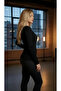 Square Neck Notch Detailed Knitwear Top - 4