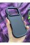 iPhone 17 Pro Compatible Soft Textured Wave Edge Matte Black Case - 4