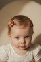 Hairless Baby Hair Clip Set of 4 with Heart Figure - 2